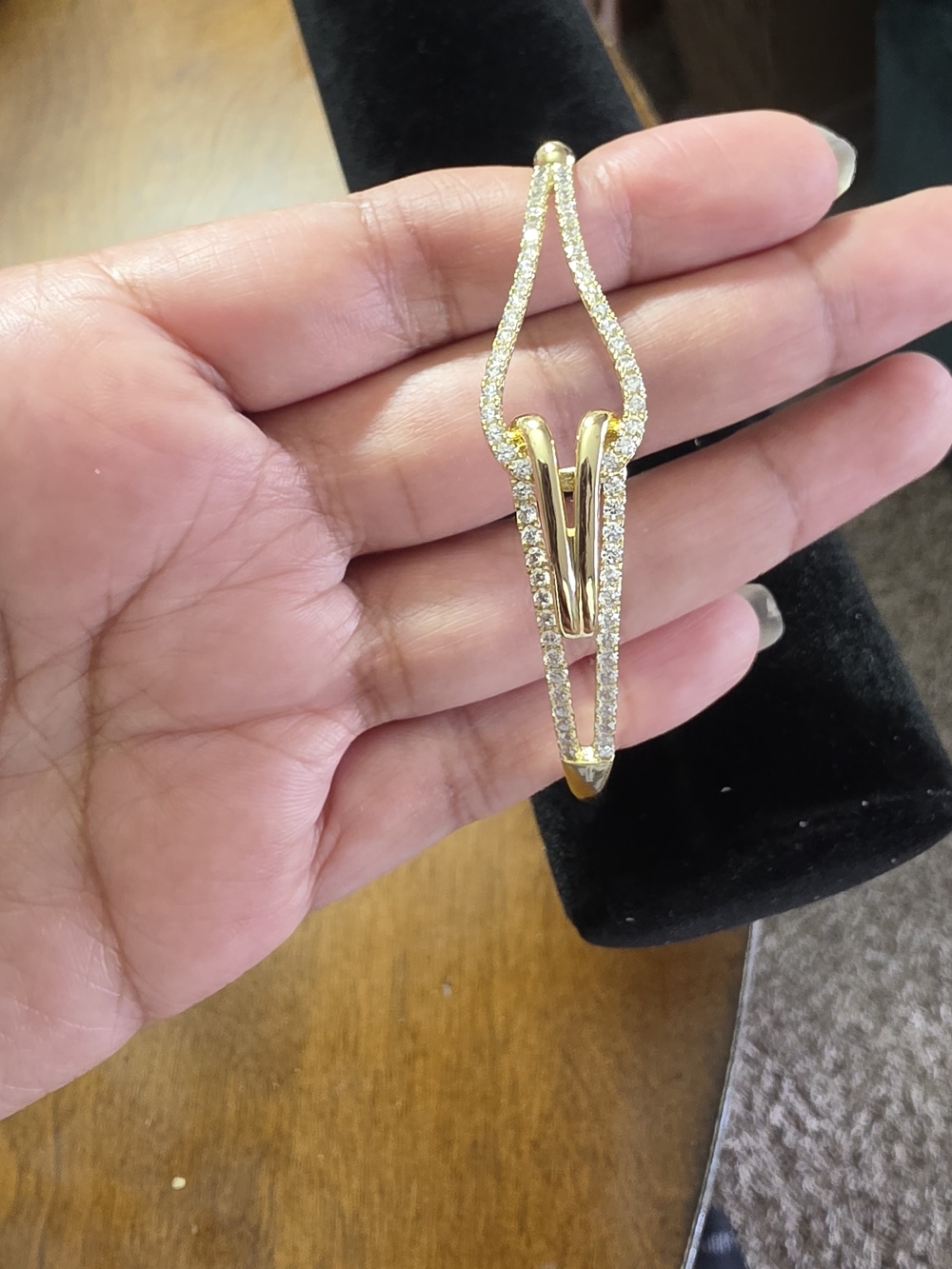 Brazalette Bangle Oro Laminado 14k